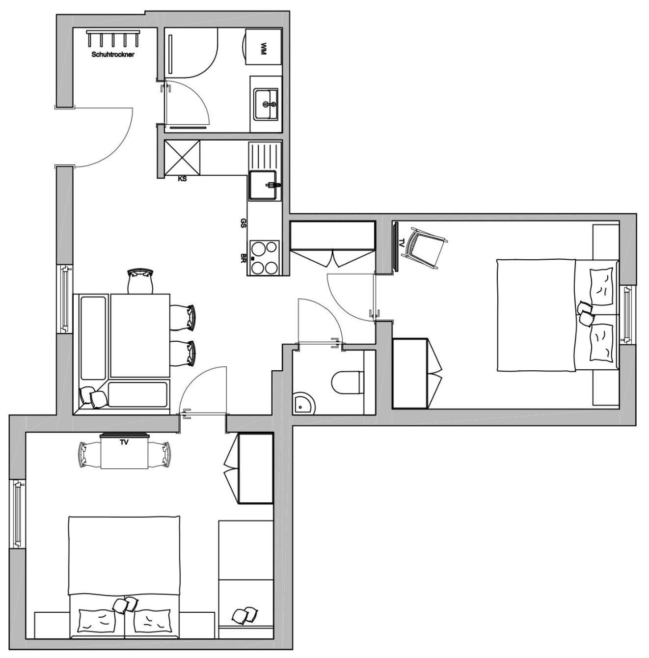 Zur Stockerin - Ferienwohnung 斯拉德明 外观 照片